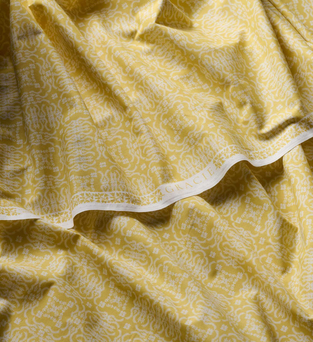 Heritage Cotton Fabric - Butter