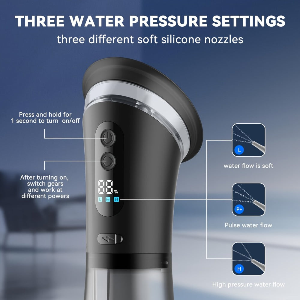 Electric Ear Cleaning System Professional Edition 3-Speed Hydraulic ¨C Visual Waste Tank, Ear Dryer, USB Charging, Dry Dirty Storage, Safe Home Ear Wax Removal Kit Christmas Gift