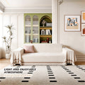 Chenille Jacquard Sofa Cover 300GSM - Pet Friendly Non-Slip Machine Washable All-Season Couch Slipcover for 1 2 3 4 Seater Living Room Bedroom Office, 2 Colors