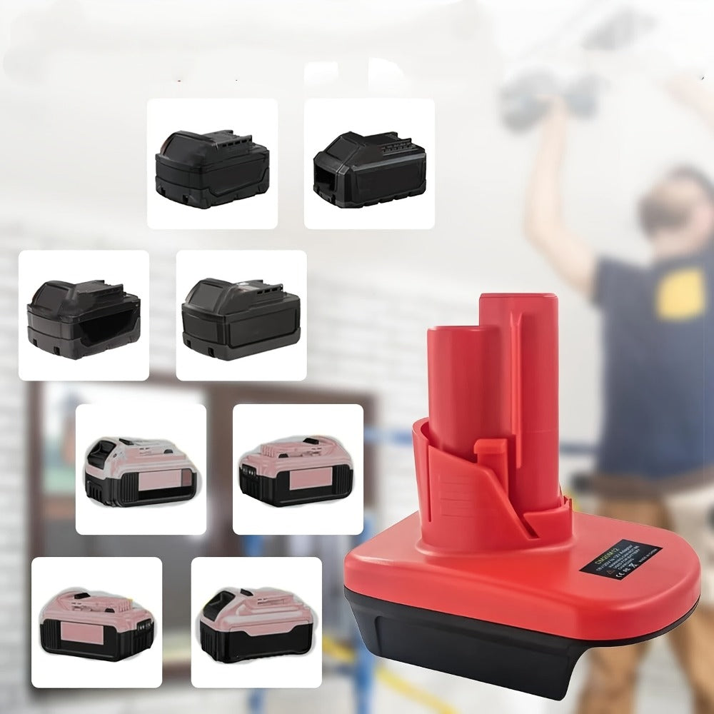 Battery Adapter Converter for Dewalt 20V & 18V Red Tools Li-ion Battery to 12V Power Tool Replacement ¨C Lithium Ion Compatible Adapter