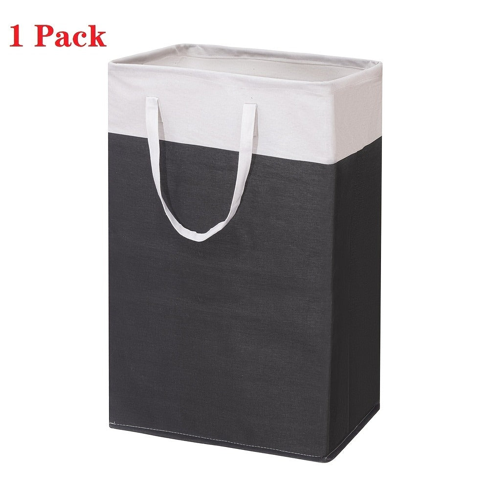 Collapsible Laundry Hamper with Lid ¨C 22.45 Gallon Large Foldable Laundry Basket Bin for Clothes, Bedroom Organizer & Toy Storage ¨C Black, Gray, 1-Pack & 3-Pack Options