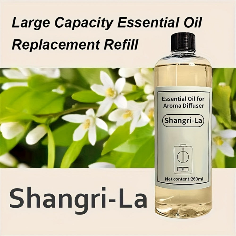 Essential Oil Refill for Diffusers - Long-Lasting Floral & Fresh Aroma Supplement Pack, Anti-Overflow, Large Capacity, Compatible with All Diffuser Types - Lavender, Ocean, Hilton, Shangri-la