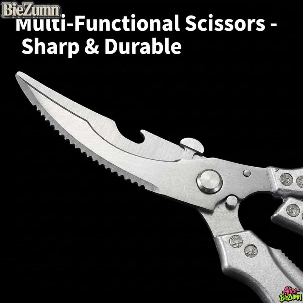 Kitchen Knife Set 7-Piece Stainless Steel Professional Chef Knives with Boning Slicing Carving Peeler Butcher Knife & Scissors, Ultra-Sharp for Meat Fish Fruits Home & Pro Use