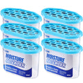 Moisture Absorber Boxes 6 Pack 500ml Calcium Chloride Dehumidifier Box Fragrance Free Humidity Absorber for Bathroom Closet Kitchen Bedroom Shoe Cabinet