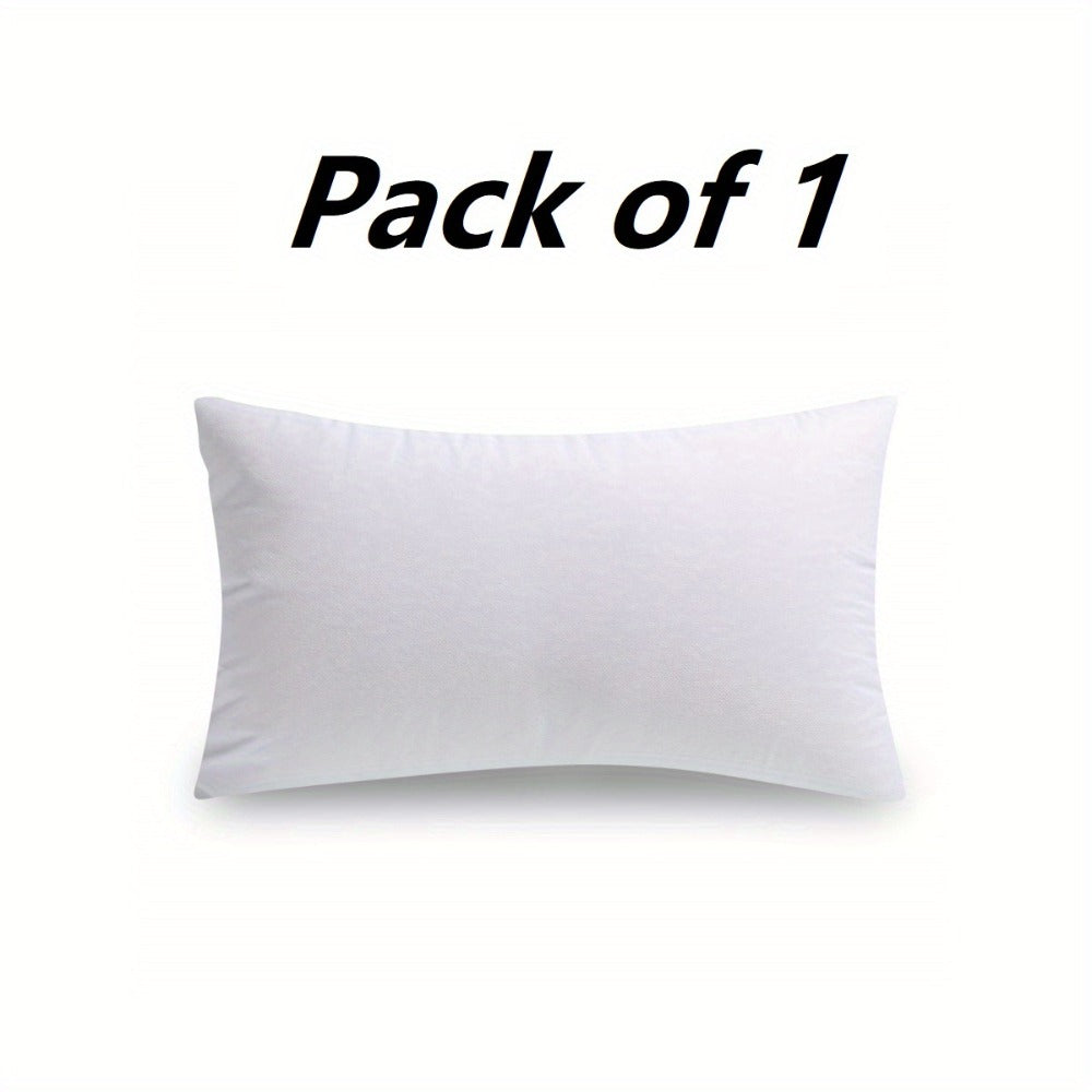 Pillow Insert Hypoallergenic High Elastic Fluffy Fill, Thick Sofa Cushion Filler Universal Replacement Inner Core for Throw Pillow Couch Cushion Decorative Pillow Multiple Sizes White