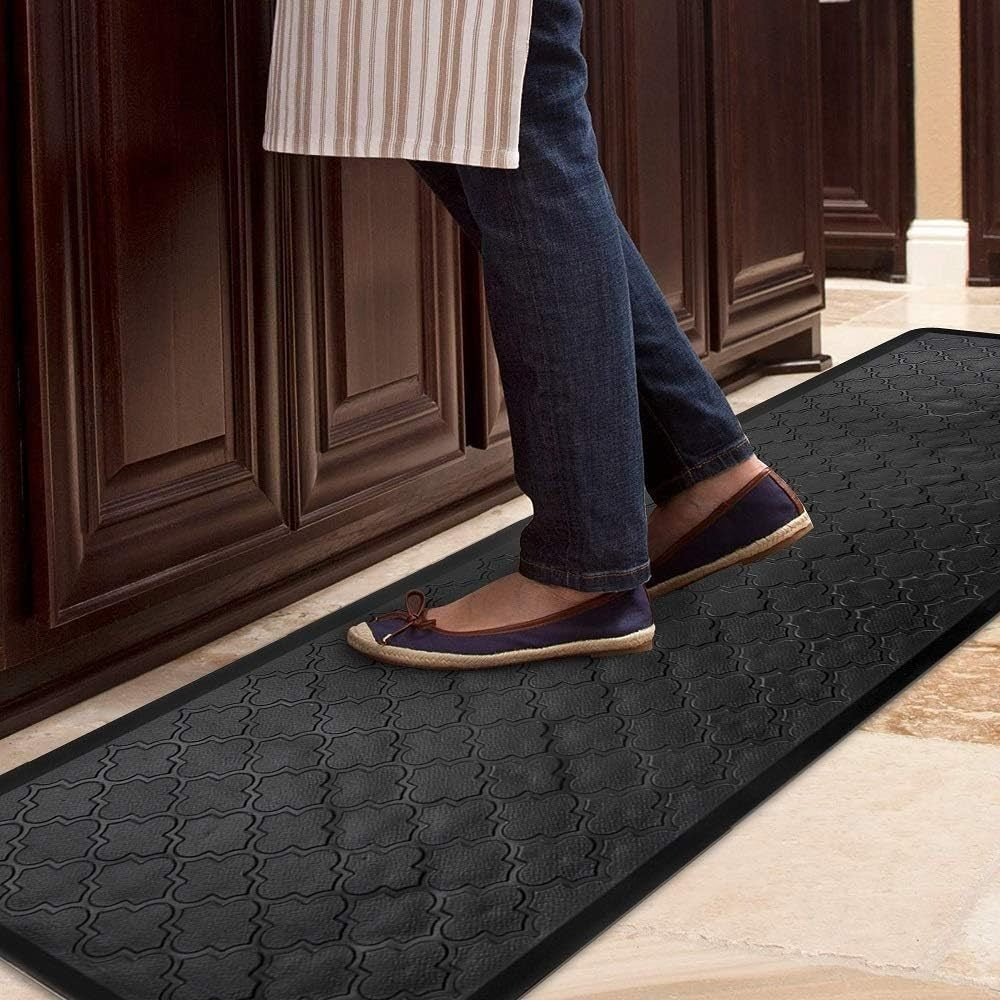 Anti-Fatigue Kitchen Mat Non-Slip Cushioned Standing Mat for Kitchen, Standing Desk, Sink & Laundry Room ¨C Multiple Sizes & Colors