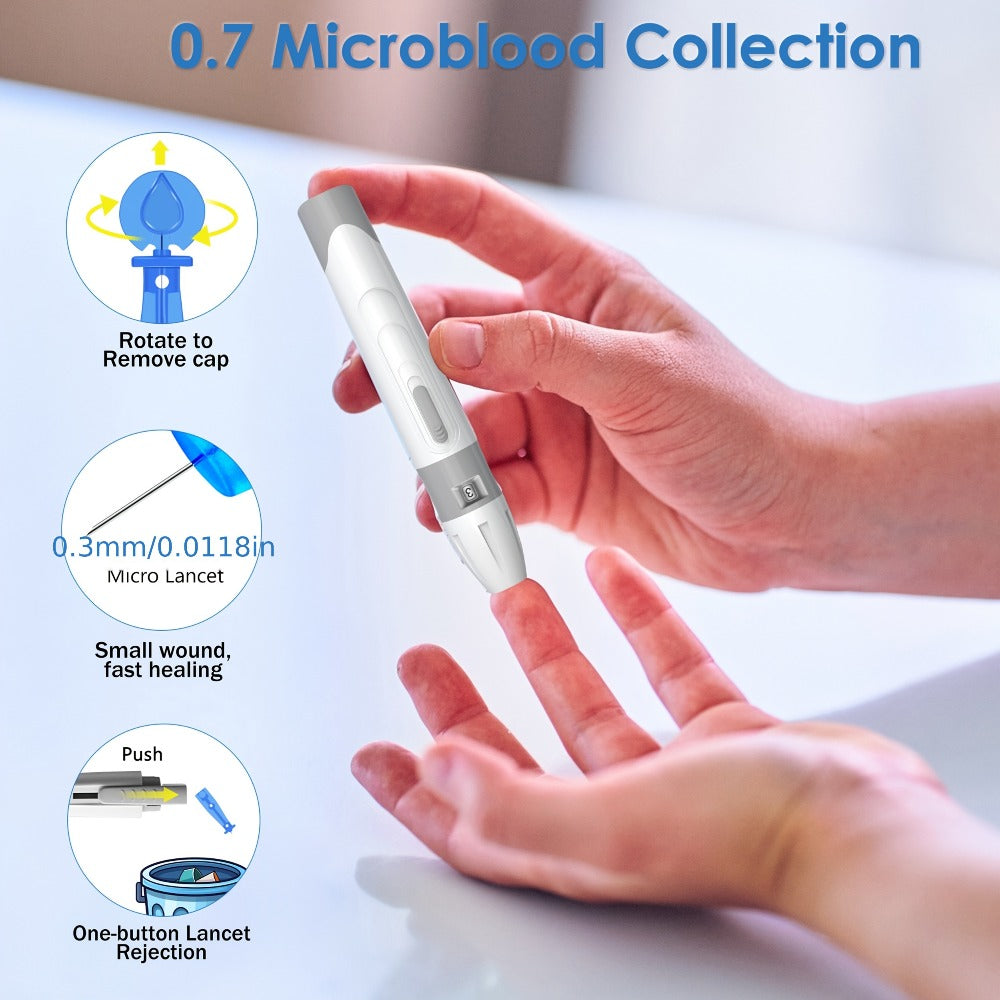 Diabetes Test Strips 100 Count ¨C Compatible with G-425-1, G-425-2, G-425-3 Blood Glucose Monitors