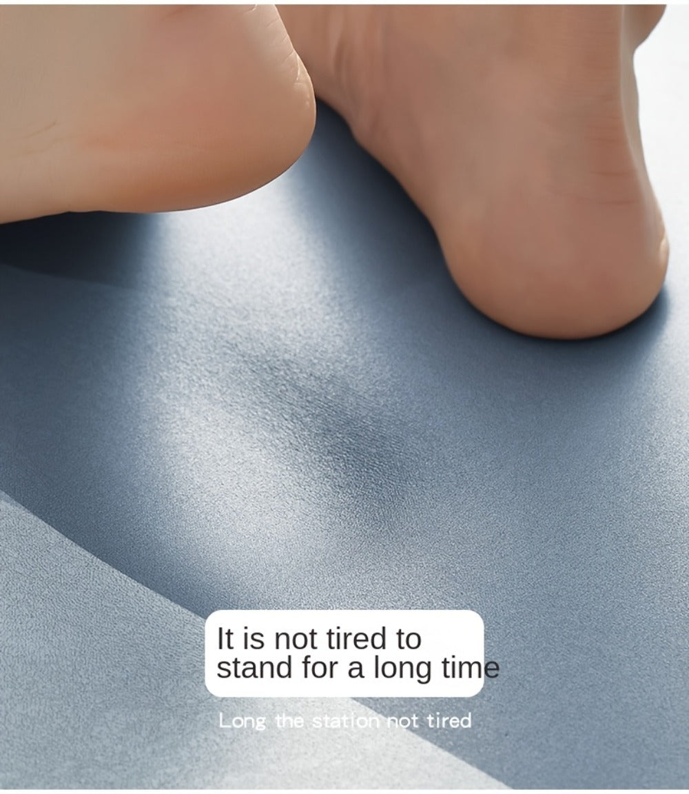 Kitchen Mat Set 2 Piece Anti-Slip Water Absorbent Thickened Diatom Mud Floor Mats for Kitchen Bathroom Entryway ¨C Wipe Clean Non-Slip Bath Rug Set, Door Mat & Sink Mat Combo