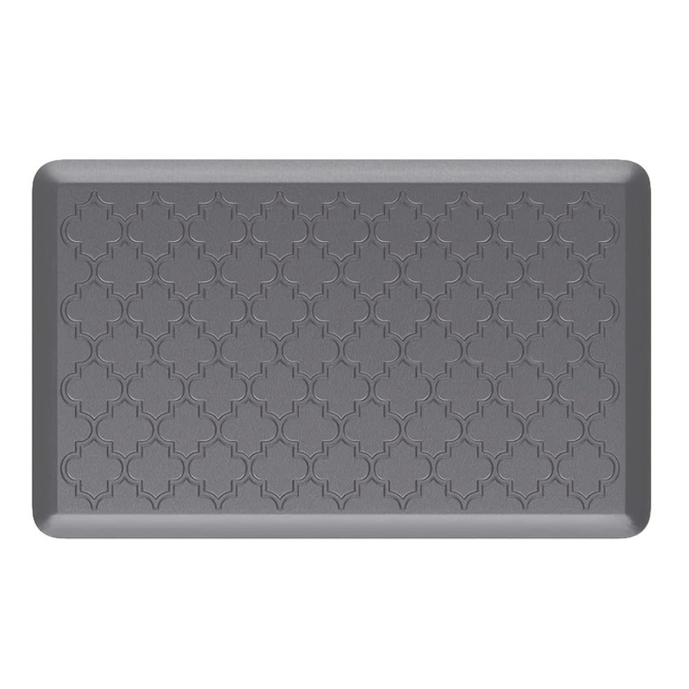 Anti-Fatigue Kitchen Floor Mat ¨C Cushioned PVC Foam Non-Slip Ergonomic Standing Mat for Kitchen, Office, Sink & Laundry, 2 Sizes ¨C Gray & Black