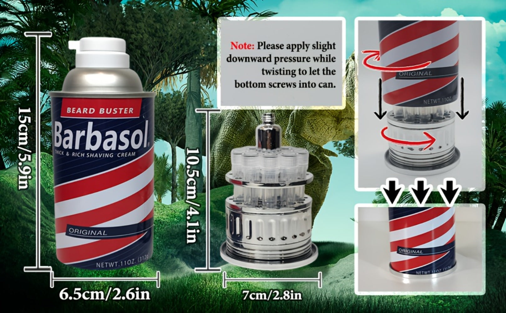 Dinosaur DNA Cryo Canister with Pop-Up Test Tube Rack - 10 DNA Sample Tubes, Movie Prop Replica, Collectible Dinosaur Gift for Fans & Collectors, Themed Party Tabletop Decor, Christmas Halloween Gift