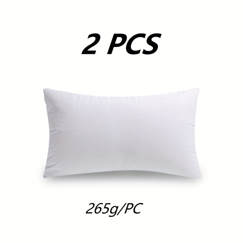 Pillow Insert Hypoallergenic High Elastic Fluffy Fill, Thick Sofa Cushion Filler Universal Replacement Inner Core for Throw Pillow Couch Cushion Decorative Pillow Multiple Sizes White
