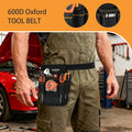 Tool Bag Heavy Duty 7-Pocket PVC Organizer for Mechanics & Electricians ¨C Multi-Pocket Hand Tool Storage Bag, Portable Jobsite Toolbag for Plumbers, Contractors & DIY