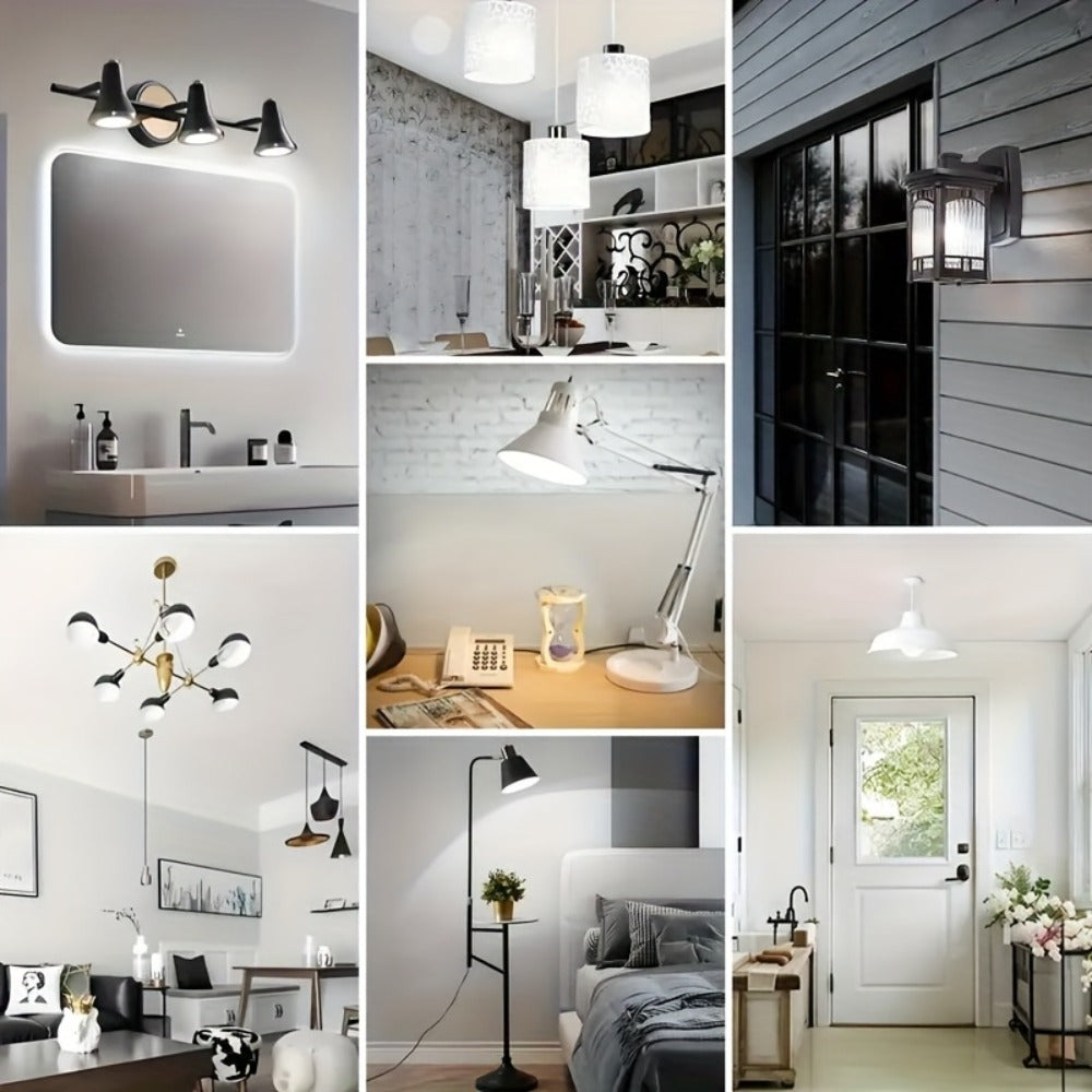 A19 LED Light Bulb 14W 1100 Lumens 4500K Daylight White 85+ CRI Non-Dimmable ¨C E26 Base No Flicker High Brightness Bulb for Home Bedroom Office Kitchen Living Room Lamp, 6 Pack