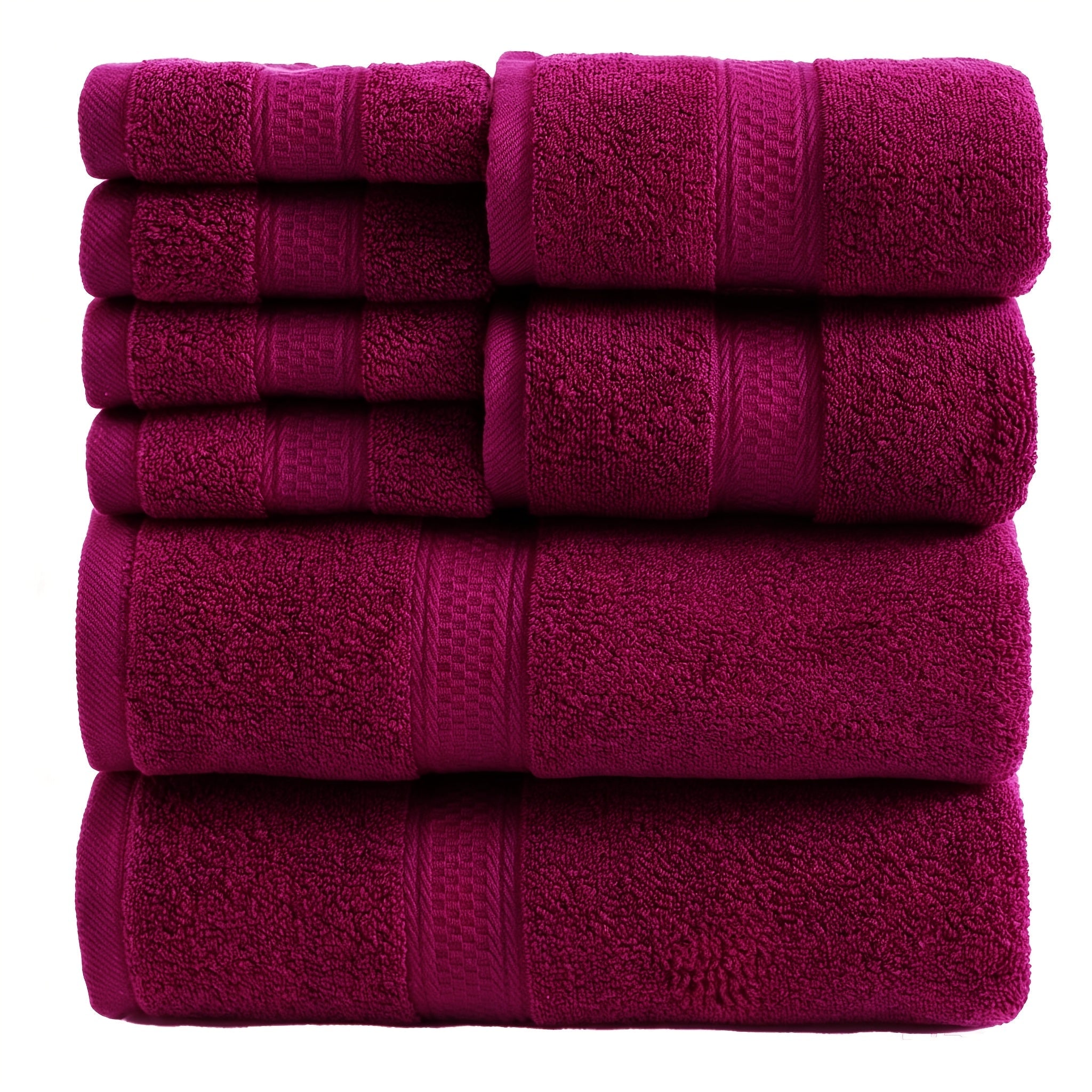 Luxury Soft Towel Set 8 or 16 Piece - Thickened Quick Dry Skin Friendly High Absorbency Bath Towels Hand Towels Washcloths | 13+ Colors | Home Hotel Travel Fitness Spa Gift Set
