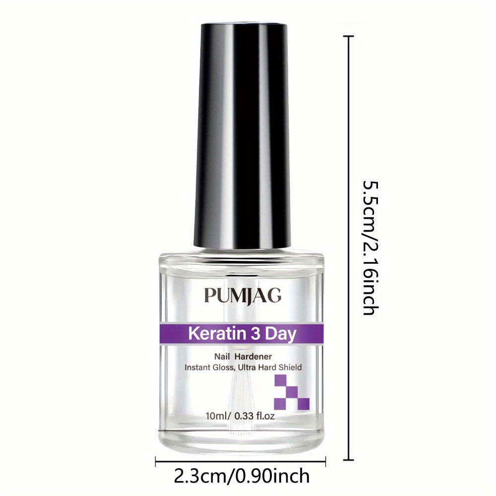 Nail Strengthening Oil Serum ¨C 3-Day Manicure Treatment with Biotin, Vitamin A E C & Calcium for Brittle Nails | Formaldehyde-Free Nail Repair & Growth Serum 0.34oz