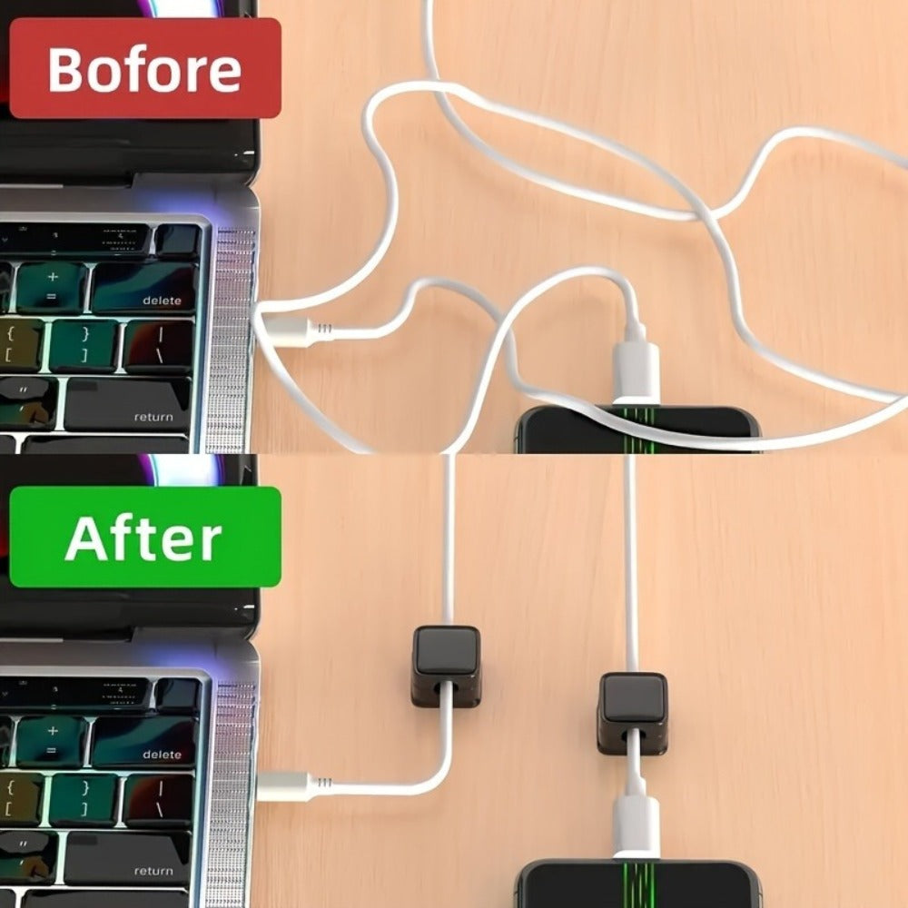 Silicone Cable Clips Self-Adhesive 16 Pcs ¨C Reusable Cable Organizer & Wire Management for Desk, Car & Office, Universal Data Cable Holder, High-Elasticity Wear-Resistant, for Tech Geeks & Students (Black)