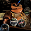 Whiskey Smoker Kit with 4 Wood Chip Flavors & Filters ¨C Cocktail Smoker Set, Whiskey Gifts for Men, Dad, Birthday, Father's Day, Christmas (No Butane)