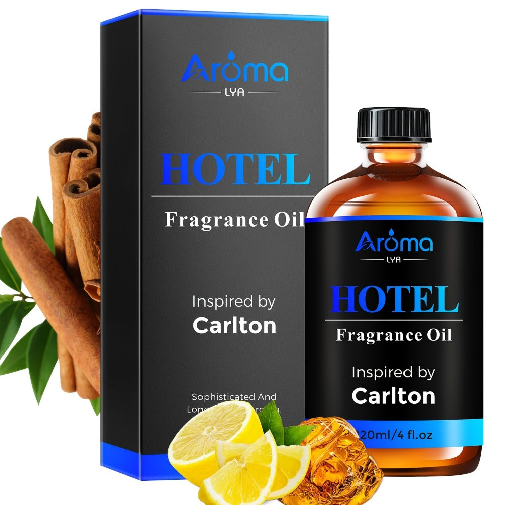 Hotel Fragrance Oil 4oz ¨C Luxury Resort Scents for Diffuser, Candle, Humidifier & Car | M Way, White Tea, Carlton, Beach Villas