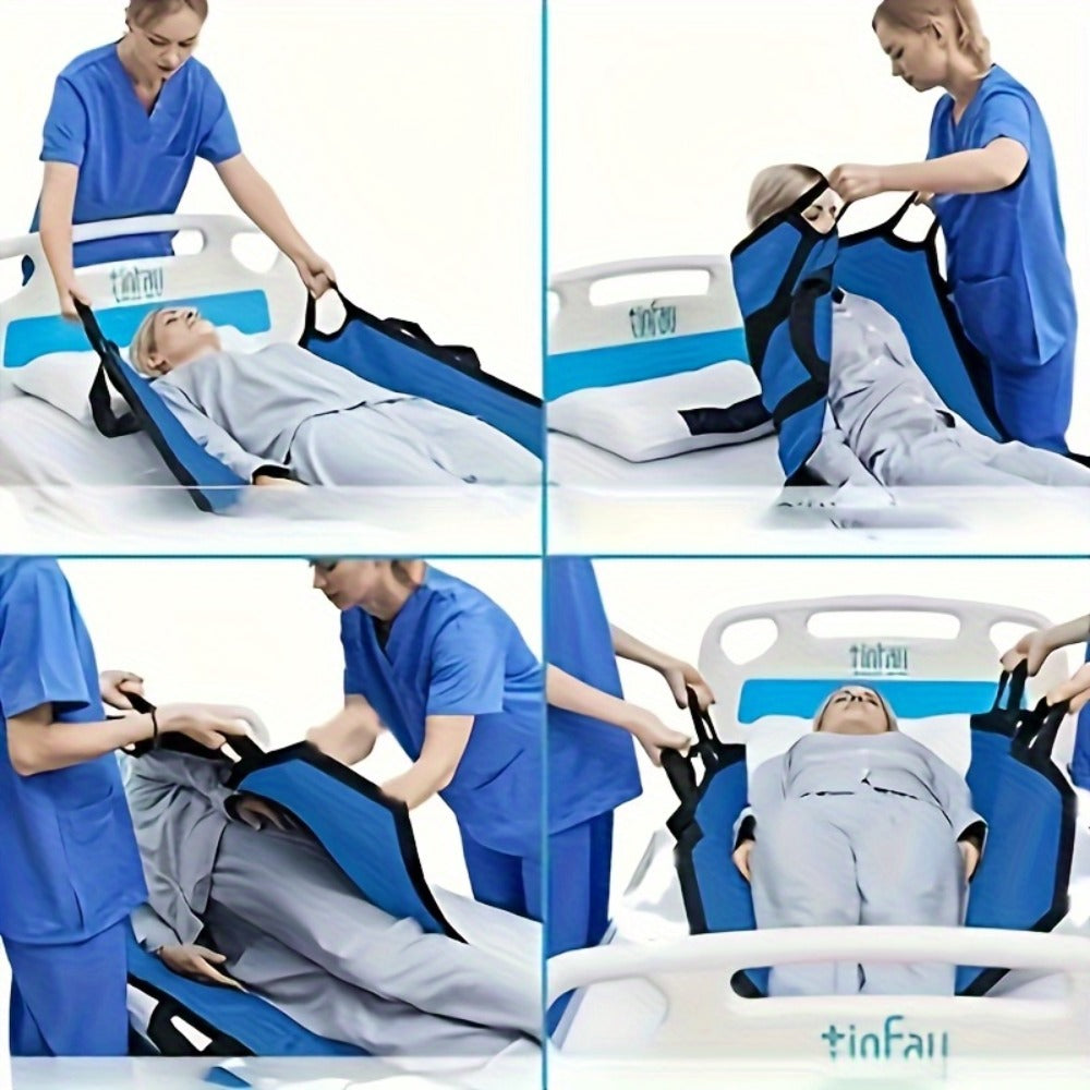 Waterproof Bed Positioning Pad for Patient Care ¨C Easy Turn, Lift & Slide Transfer Sheet for Elderly and Disabled, Multifunctional Repositioning Aid