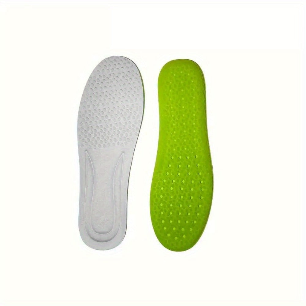 Shoe Insoles for Men & Women - 4 Pairs Cushioning Inserts Ultra-Soft Foam Footbed, Sweat-Proof Arch Support, Cloud Feel Comfort for Sneakers, Boots & Casual Shoes (Sizes 35-46)