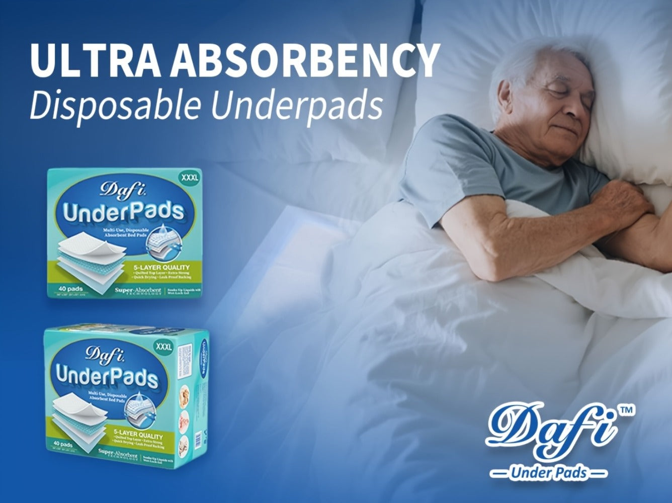 Extra Large Disposable Underpads 30x36 Inch Super Absorbent Adult Incontinence Bed Pads with Effective Odor Control Chucks Pads Leak-Proof Protection for Elderly and Adults 50 to 200 Pieces Value Pack