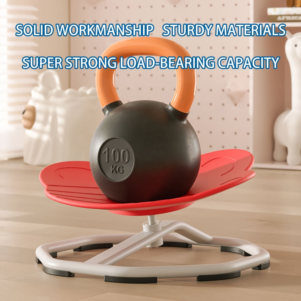 Sensory Spinning Chair for Kids with Autism & ADHD, Ages 3-18, 220LBS Capacity Swivel Sit and Spin Chair to Improve Focus & Body Balance, Calming Sensory Toy for Teens, Indoor Outdoor No Assembly
