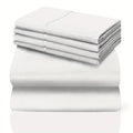 California King Sheet Set 6-Piece Breathable Cooling Bed Sheets Ultra-Soft Hotel Luxury Microfiber 18 Inch Deep Pocket Wrinkle Fade Resistant Flat Sheet Fitted Sheet 4 Pillowcases Multiple Colors