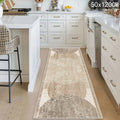 Modern Area Rug Non-Slip Machine Washable ¨C Indoor Outdoor Rectangular Carpet in Beige, Grey, Black & Brown for Hallway, Kitchen, Living Room & Patio ¨C 4 Sizes Available