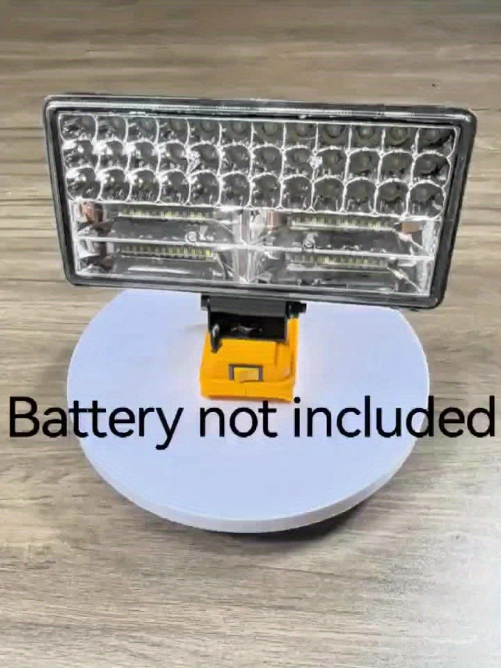 Cordless LED Work Light for DeWalt 20V Battery ¨C 30W/90W 1800/5400 Lumen LED Floodlight | Battery Powered Work Light for Automotive Repair, Construction Site & Emergency Lighting | Battery Not Included