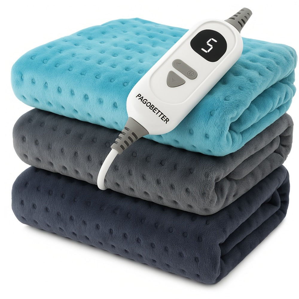 Heating Pad for Back & Neck Pain Relief ¨C Ultra Soft Flannel, Fast Heating, Dry & Moist Heat, Auto Shut-Off, Machine Washable (Small 12x15in / Standard 12x24in / Large 17x33in)