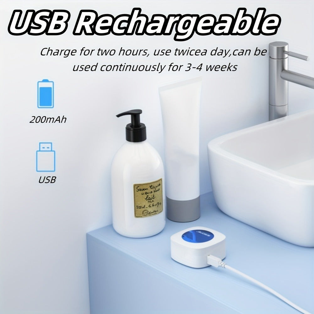 Toothbrush Case USB Rechargeable ¨C 200mAh Battery Compact Portable Toothbrush Protective Cover for Travel, Perfect Gift for Family & Friends on Christmas, Mother's Day & Father's Day, 4 Colors