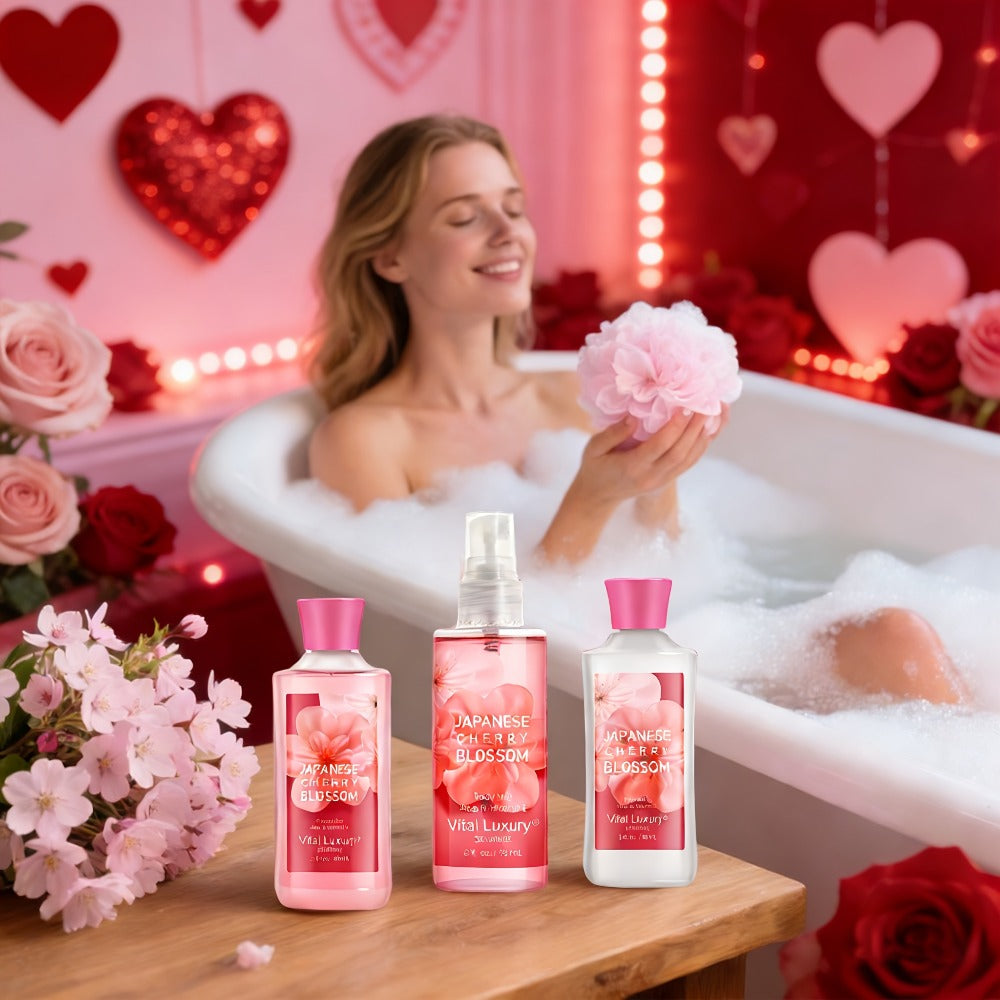 Vanilla Bath & Body Care Gift Set for Women ¨C Shower Gel 3oz + Body Lotion 3oz + Body Mist 3oz | Moisturizing, Refreshing & Deodorizing Spa Gift for Mom, Wife, Sister or Girlfriend