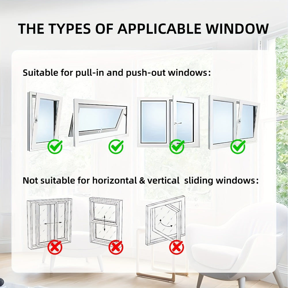 Portable AC Window Sealing Strip Universal | Adjustable Air Conditioner Exhaust Hose Seal Kit with Zipper & Adhesive | 4M 5M 220¡± 236¡± Sizes for All Portable Air Conditioners