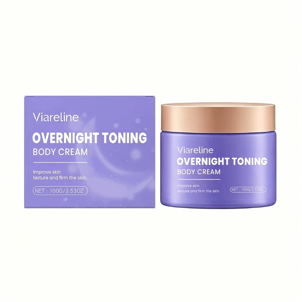 Night Firming Cream for Women 5pcs 3.38oz - Sleep Shaping Body Lotion, Skin Tightening & Anti-Sagging | All Skin Types | Dreamy Night Formula