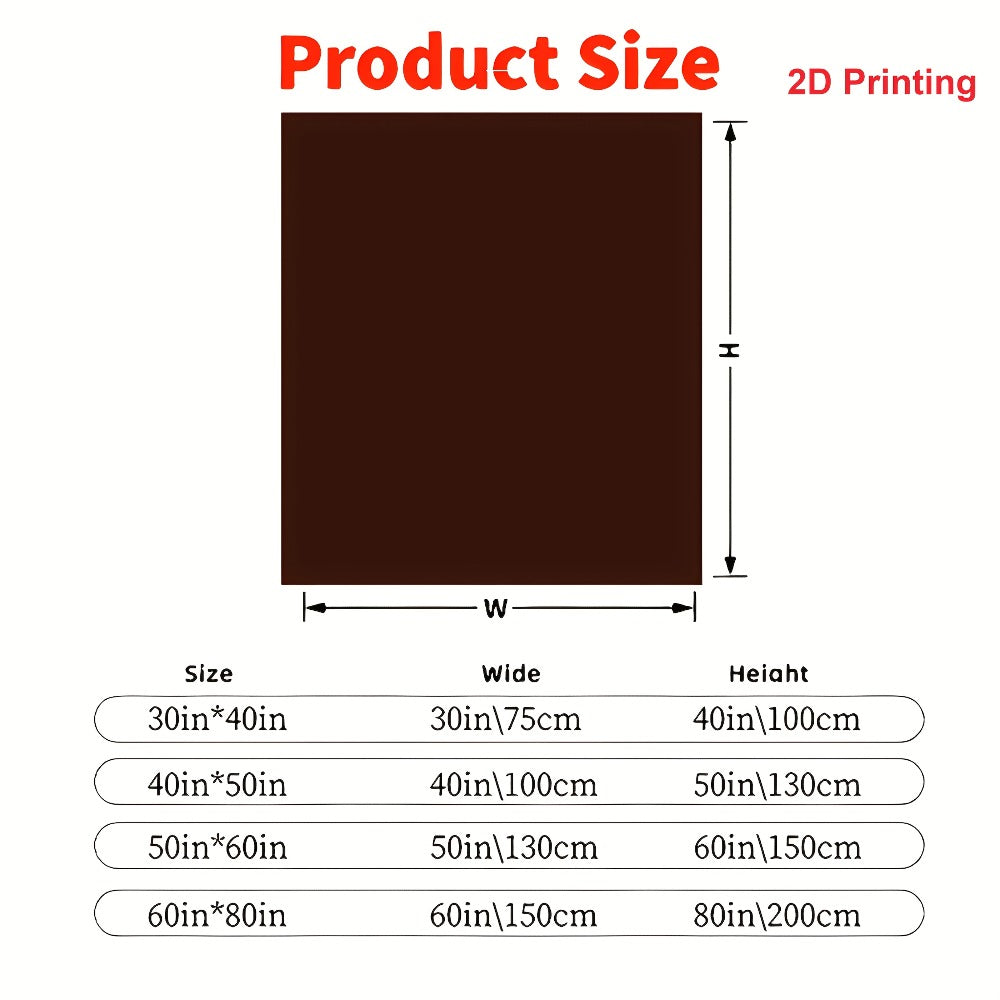 Heart Floral Print Flannel Blanket ¨C 250-300gsm Soft All-Season Throw for Home, Office & Travel, 6 Sizes, Mother's Day Gift