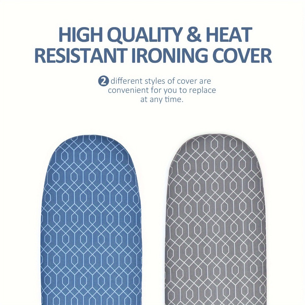 Foldable Ironing Board Tabletop, Portable Mini Ironing Board with Heat Resistant Cover & Non-Slip Feet, Small Folding Ironing Board for Home Laundry Room Dorm Apartment Travel Use, Space Saving Design