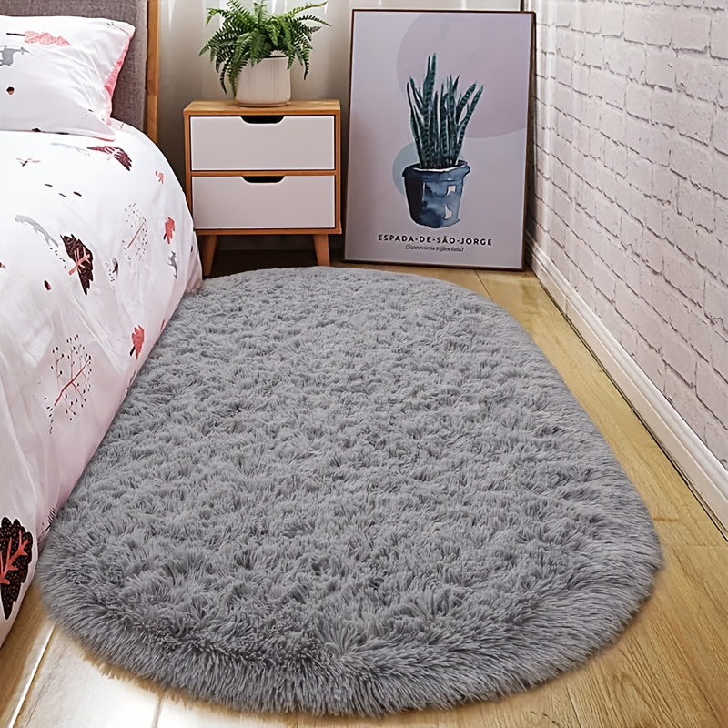 Tie-Dye Shaggy Fluffy Area Rug Non-Slip Machine Washable ¨C Soft Plush Fuzzy Carpet for Bedroom, Living Room, Hallway & Dorm ¨C 6 Colors, 4 Sizes: 2x6, 3x5, 6x9, 8x10 Ft