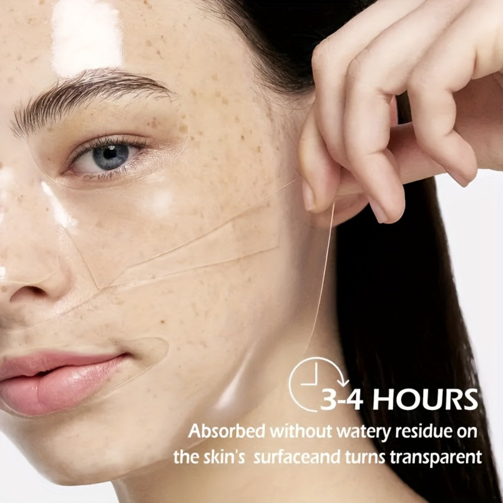 Bio-Collagen Powerful Moisturizing Face Mask Set 20pcs | Deep Hydration Anti-Aging Skincare for Dry Dull Sagging Skin | Facial Masks for Men and Women