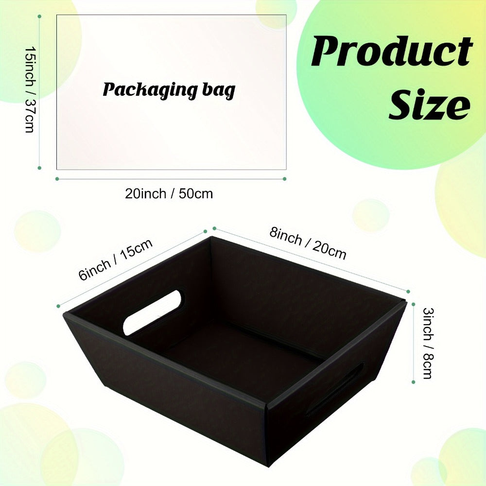 Gift Baskets Bulk Pack 74pcs Empty Paper Gift Baskets with Handles Bags and Bows 20 Baskets 30 Bags 24 Multicolor Bows for Party Favors Wedding Birthday Christmas