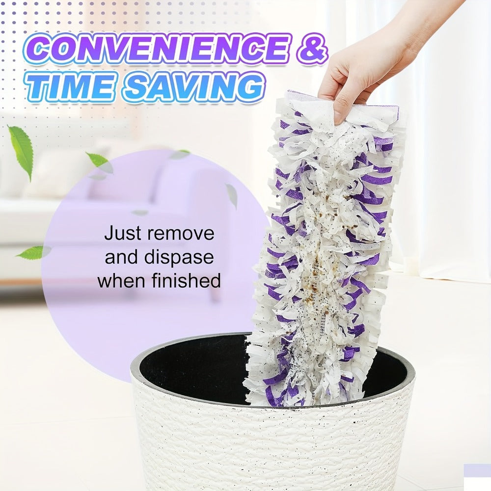 Disposable Mop Pads Replacement 40pcs for Swiffer Power Mop, Multi-Surface Floor Cleaning Refill Pads, Thickened Super Absorbent Wet Mop Pad Refills