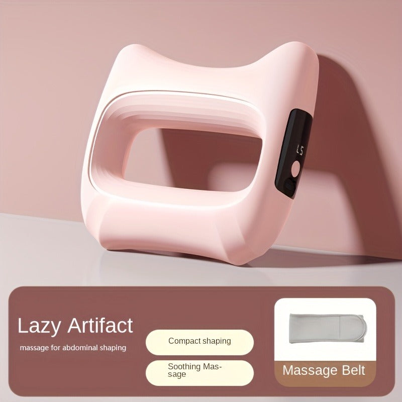 Massage Ring 5-Speed Fascia Massager for Neck Waist Back Full Body Fat Burning Relaxation Fitness