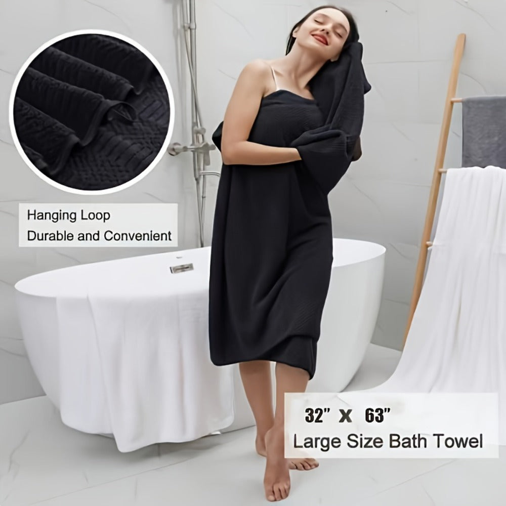 Coral Fleece Bath Towel Set 16 Piece 300GSM - Extra Large Bath Towel Washcloths Square Towels Soft Absorbent Quick Dry | 11 Colors | Hotel Home Travel Spa Gift Complete Bathroom Towel Collection