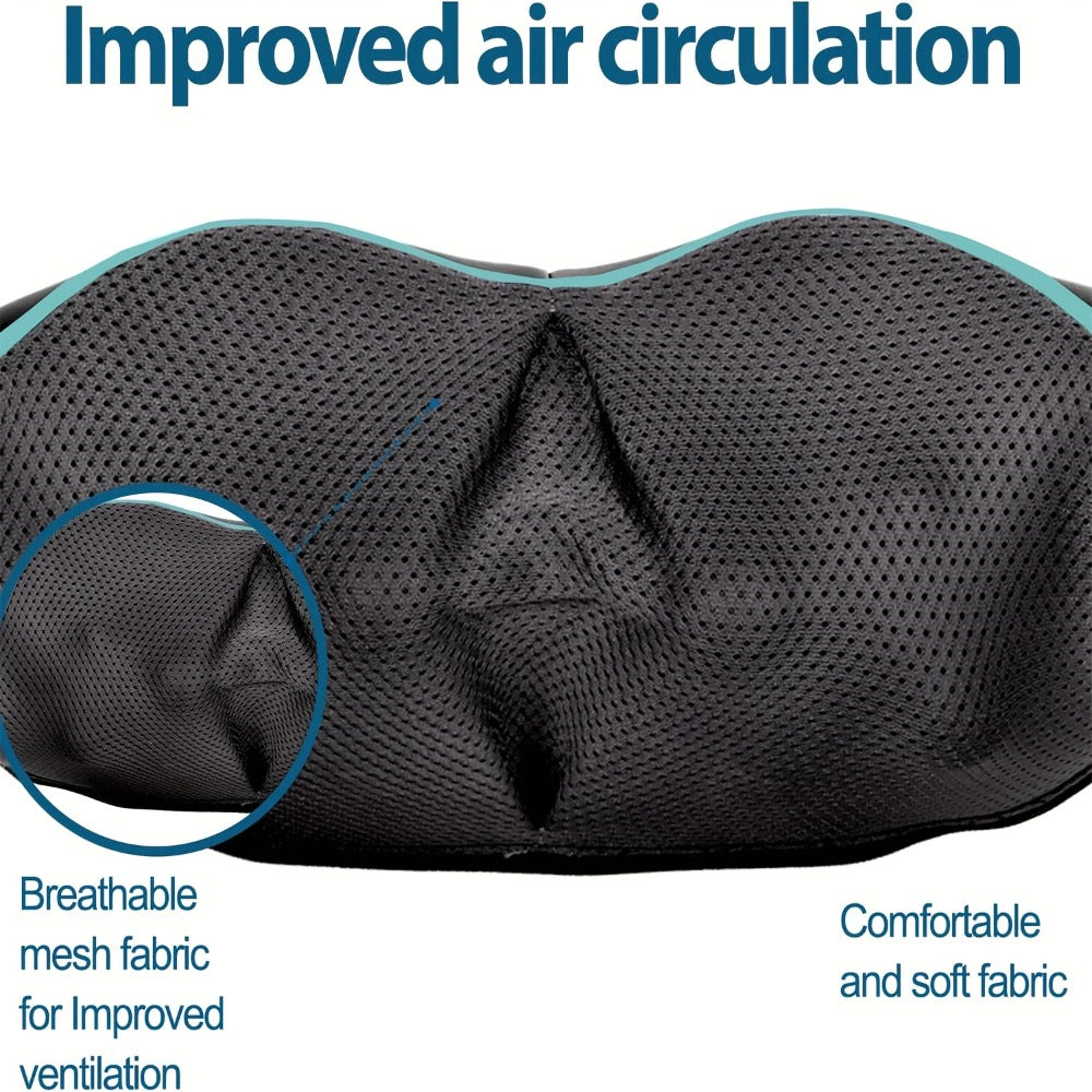 Neck Shoulder Massager with Heat ¨C Shiatsu Deep Kneading Massage Pillow for Back, Waist & Muscle Pain Relief, Portable Electric Massager, Perfect Gift for Wife, Husband, Parents & Office Workers