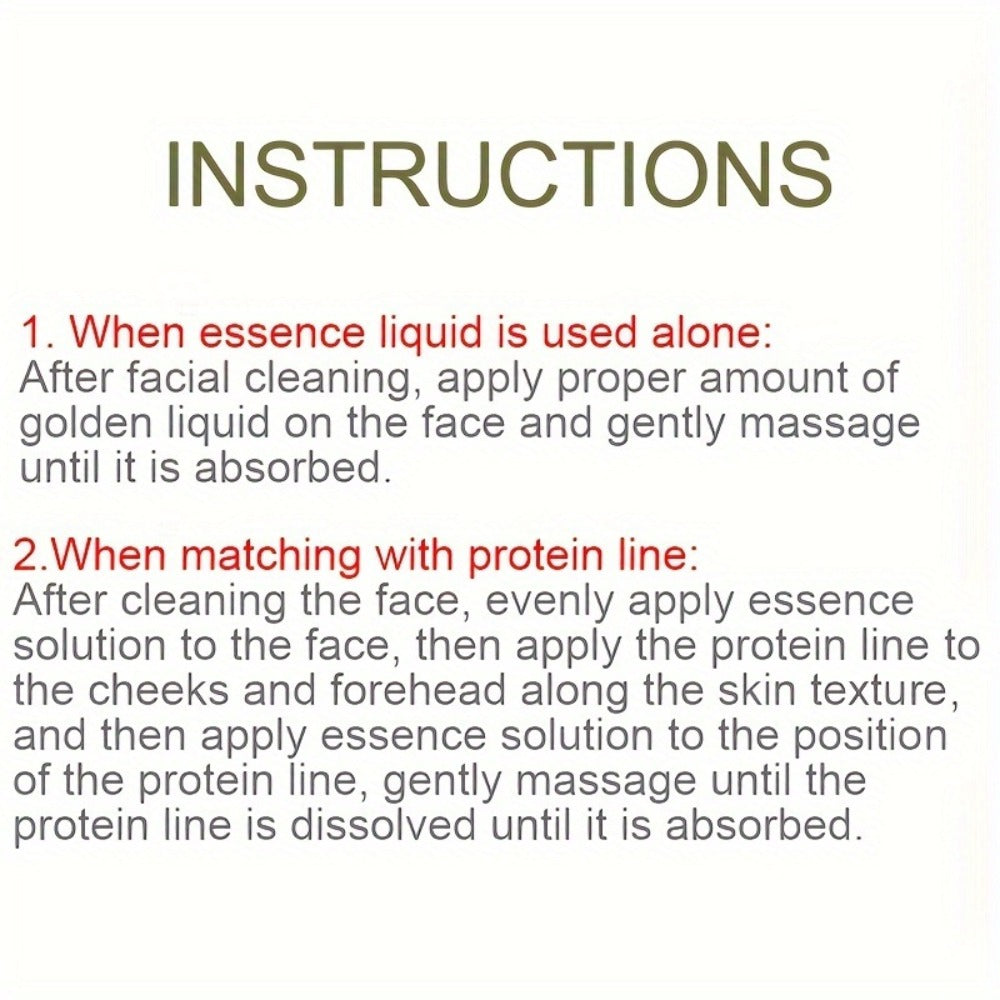 Collagen Protein Thread Lift Set Instant Face Firming Absorbable Silk Fibroin Serum Threads Anti Aging Skin Tightening Face Essence Gift Set