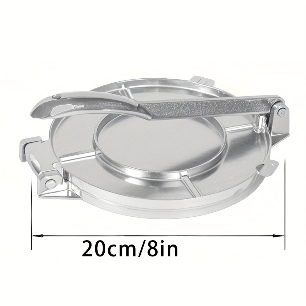 Tortilla Press & Dough Press ¨C 6.5 & 8 Inch Professional Tortilla Maker for Flour & Corn Tortillas, Roti, Quesadilla, Dumpling Wrapper, Flatbread ¨C Heavy Duty Cast Iron Style Kitchen Tool