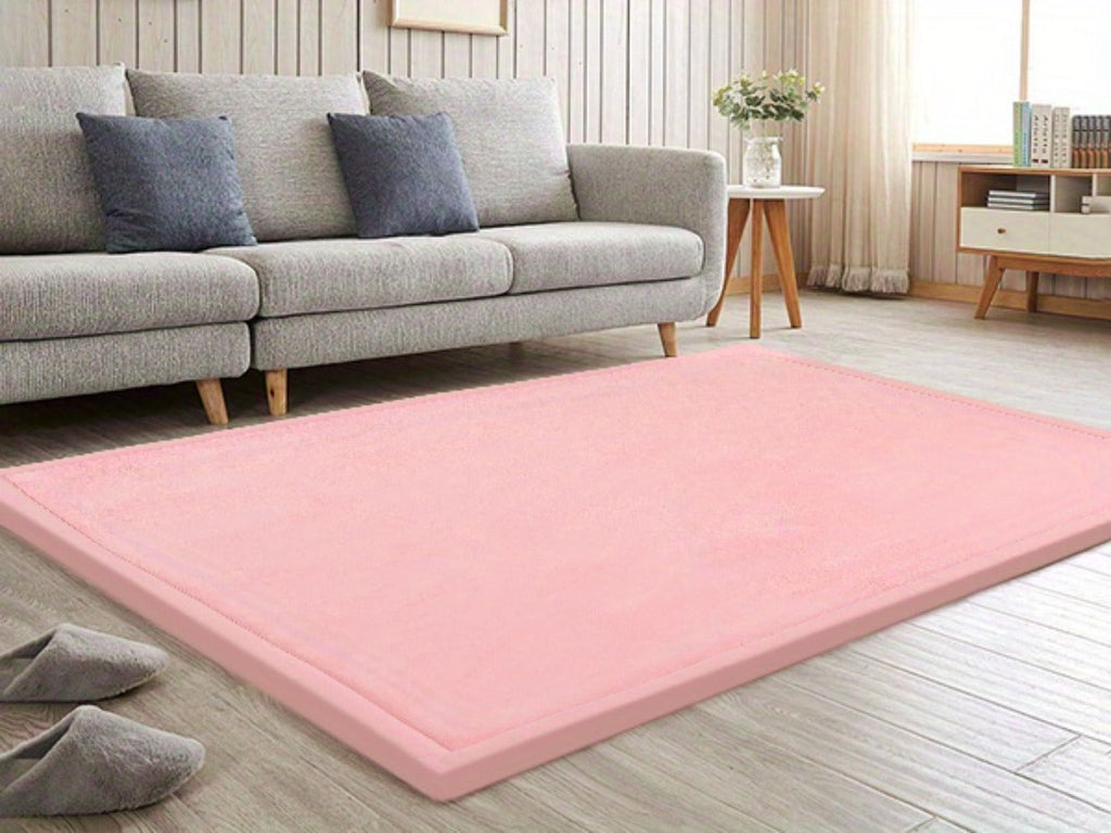 Memory Foam Area Rug Tatami Mat Non-Slip Coral Velvet Floor Mat for Living Room Bedroom Kids Playroom Yoga ¡ª Multiple Sizes & Colors