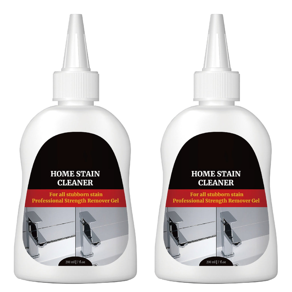 Black Stain Cleaner Gel 7 fl oz (200ml), Heavy Duty Cleaning Gel for Washing Machine, Refrigerator, Grout, Sink, Shower, Bathtub, Oven & Dishwasher ¨C Powerful Formula, Safe for Delicate Surfaces, No Harsh Fumes
