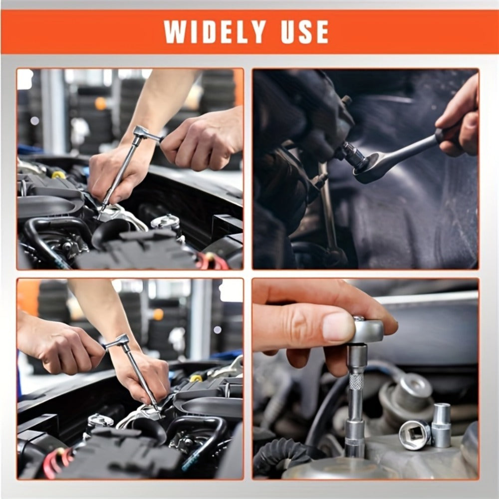 Premium Stainless Steel Repair Tool Kit 55/82/94/121PCS ¨C Complete Automotive & Home Repair Set | Multi-Function Hand Tools | No Charging Required | Easy to Use | Perfect Gift for Men