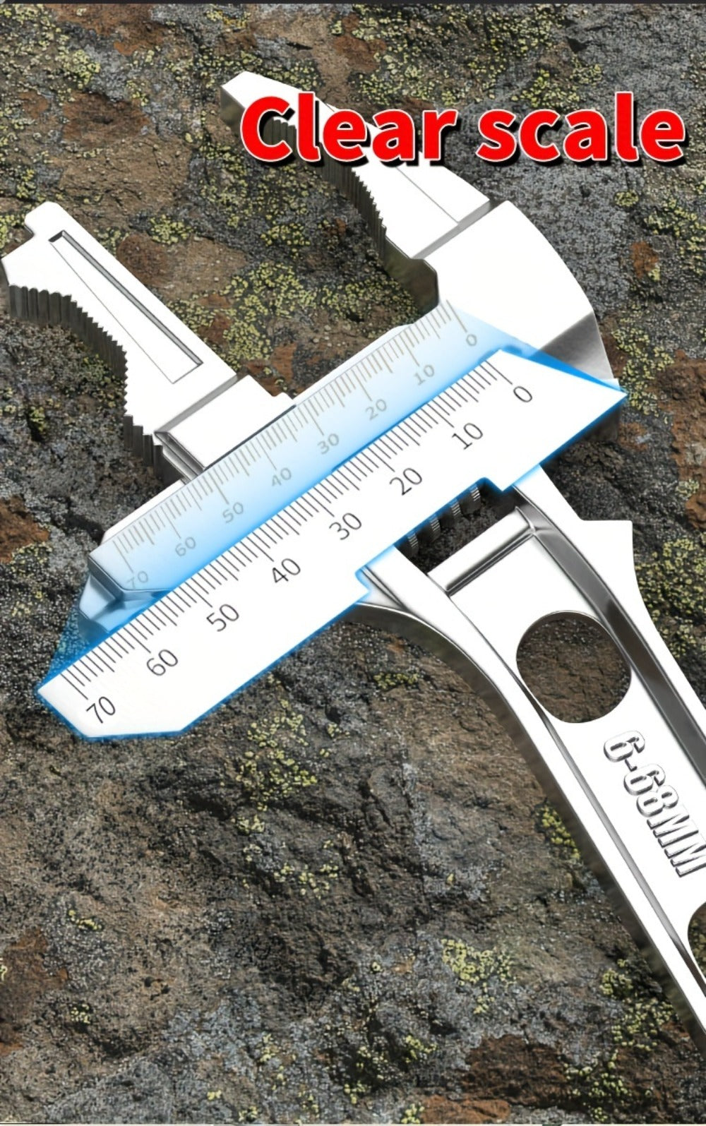 Bathroom Wrench Tool Multifunctional, Adjustable Double-Ended Open-End Wrench for Sink, Faucet, Water Pipe & Heating Repair, Space-Saving Plumbing Hand Tool for Home Bathroom Kitchen
