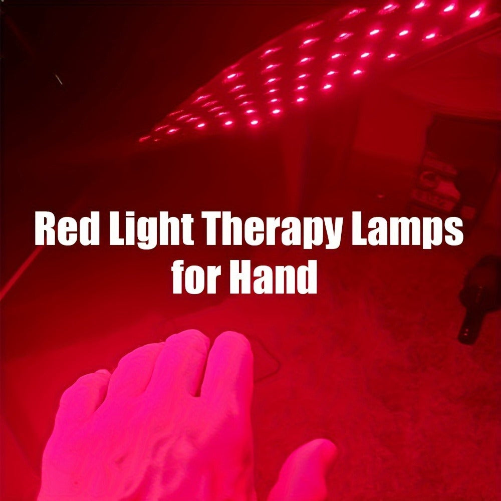 Red Light Therapy Lamp 660nm & 850nm Near Infrared Light Therapy Device with Stand LED Panel for Face Body Skin Rejuvenation Pain Relief Muscle Recovery